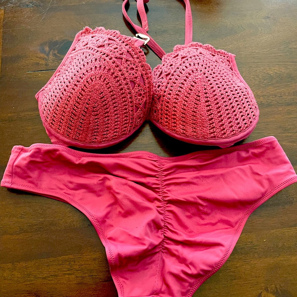 PINK/PEACH 2-PIECE BIKINI